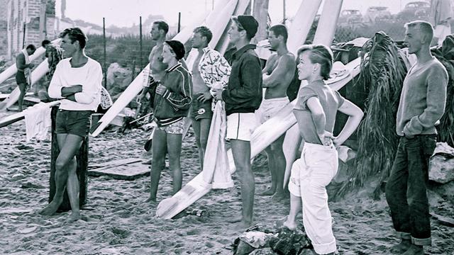 Malibu, 1950. Photo: Joe Quigg