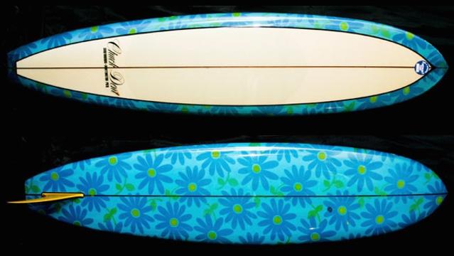 Chuck Dent Surfboards model, 1968