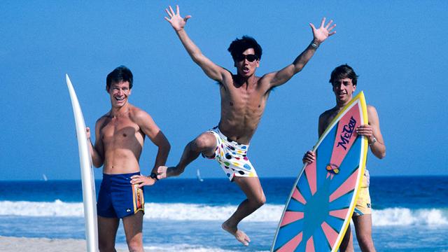 Danny Kwock (center), 1980. Photo: Flame