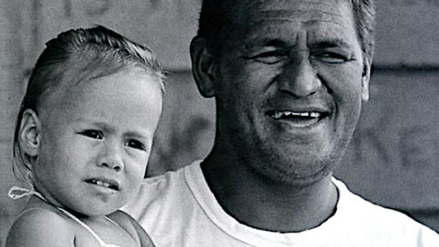 Buffalo Keaulana, Makaha, 1964. Photo: Ron Church