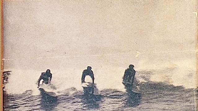 Hawaiian Surfboard, 1935
