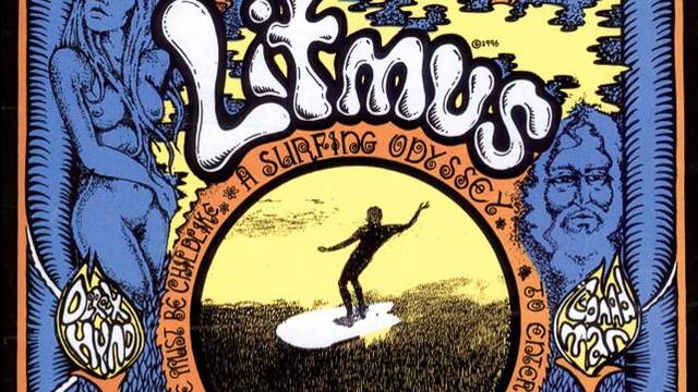 Original "Litmus" handbill, 1996