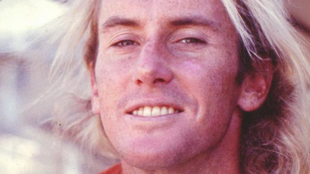 Robert Conneely, Bells Beach, early 1970s. Photo: Alby Falzon