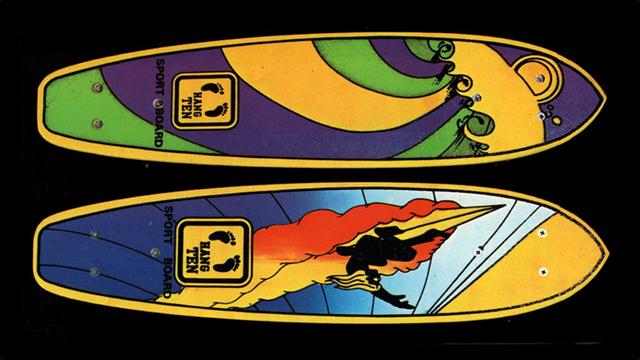 Hang Ten skateboards, circa 1974