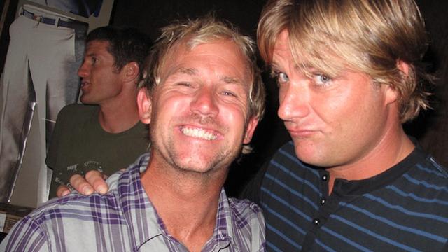 Pat O'Connell (left) and Benji Weatherly, 2009