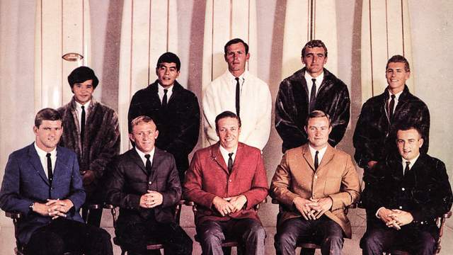 Larry Gordon, lower right, 1966