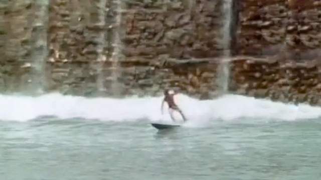 Corky Carroll visits Big Surf, Arizona, 1969