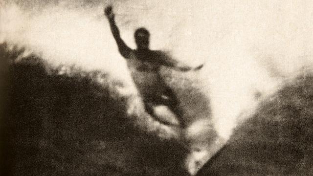 Conrad Canha, Makaha, late '50s. Photo: Bud Browne