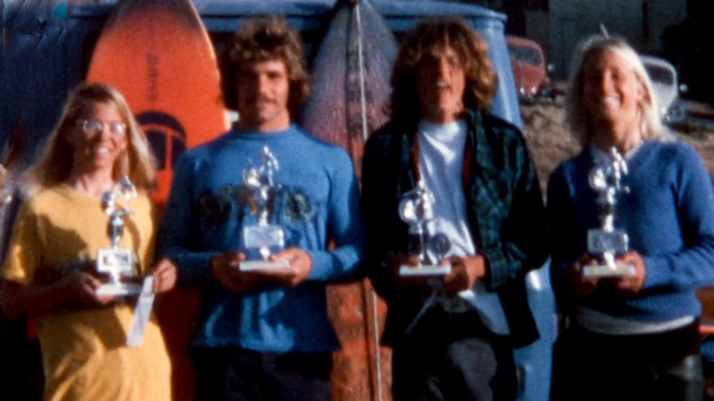 Zephyr surf team, Matt Warshaw, Alan Sarlo, Nathan Pratt, John Baum