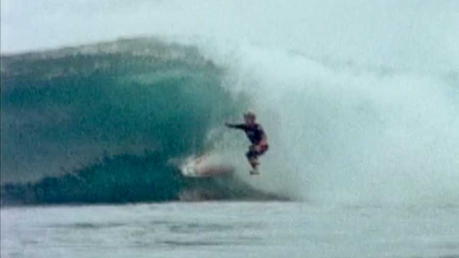 australian surfer michael "munga" barry