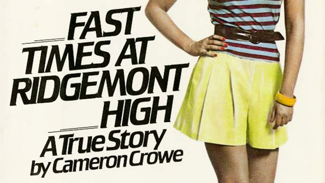 "Fast Times at Ridgemont High" book cover, 1981
