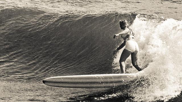Unknown surfer. Photo: Ron Church