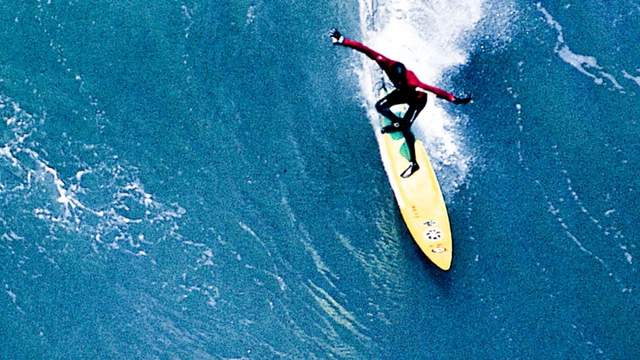 Taking Off at Mavericks, From "Riding Giants" (2004)