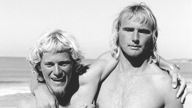 Ian Cairns (right) and Peter Townend, 1975. Photo: Stephen Cooney