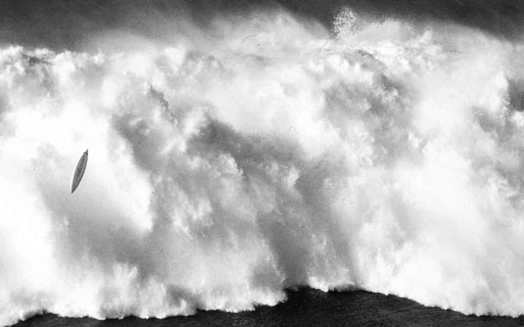 Ace Cool, or Alec Cooke, surfing the Outer Reefs