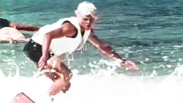 Surf Contest: Hermosa Beach, 1970