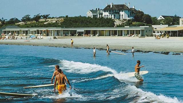 Rhode Island surfers, September 1965. Photo: Slim Aarons.