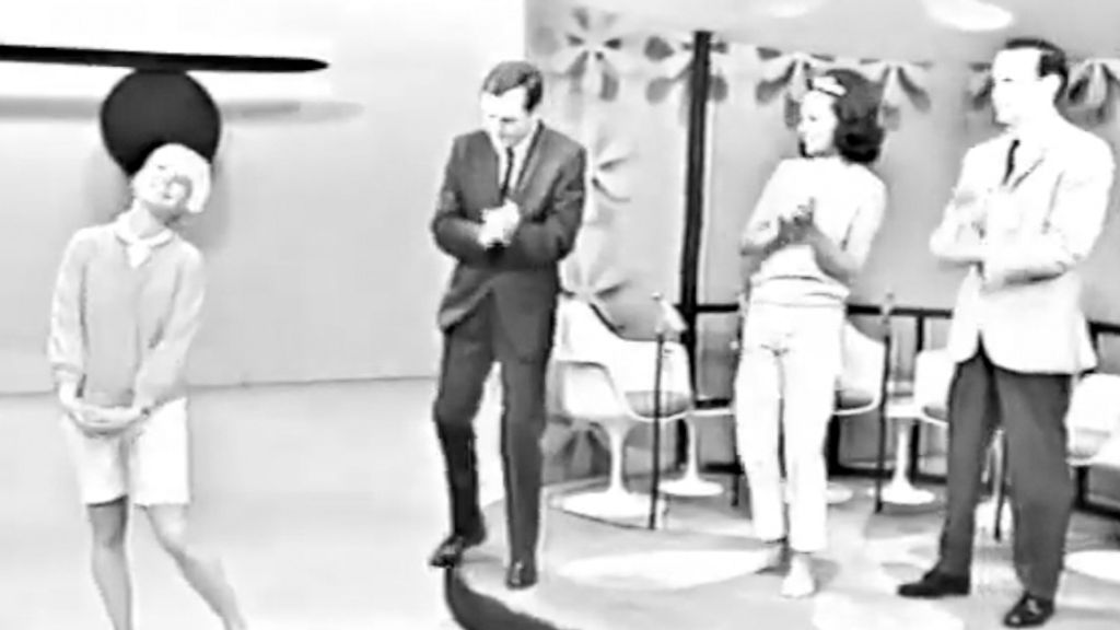 skateboarder Pat Mcgee on the mike douglas show, 1965