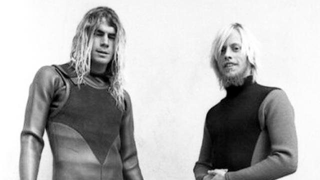 Andrew McKinnon (right) and Michael Peterson, 1972