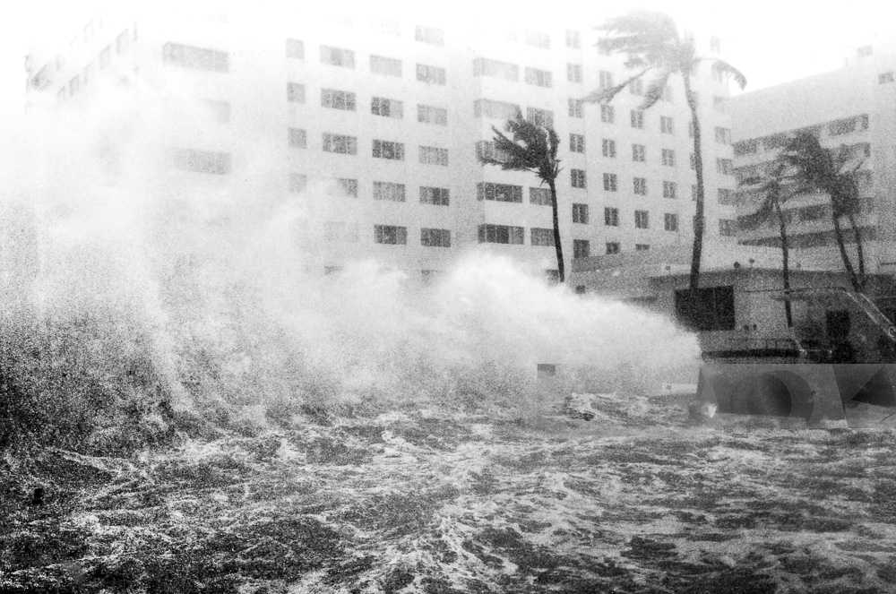 hurricane in miami, florida, 1965