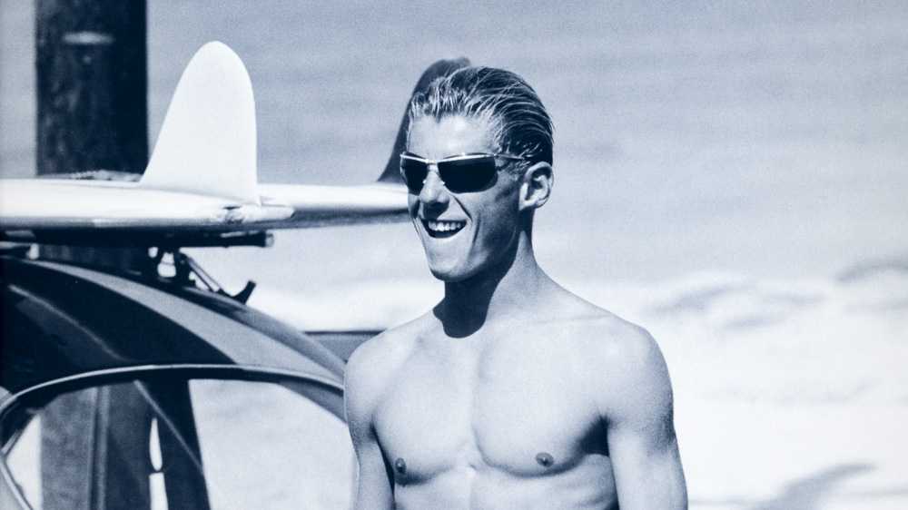 Surfer Mike Hynson in 1963
