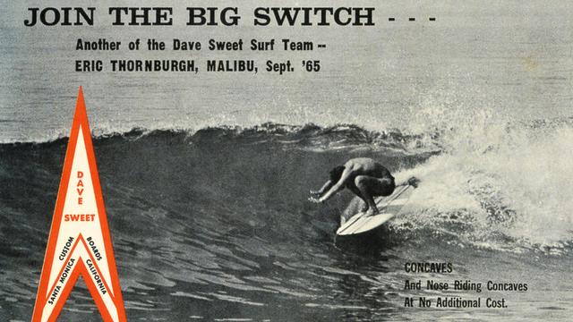 Dave Sweet print ad, mid-1960s