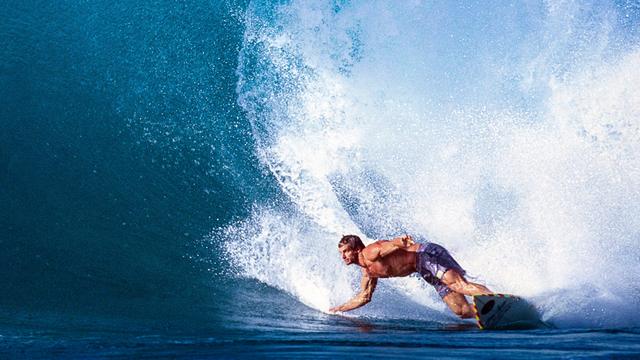 Laird Hamilton, Backdoor, 1992. Photo: John Seaton Callahan
