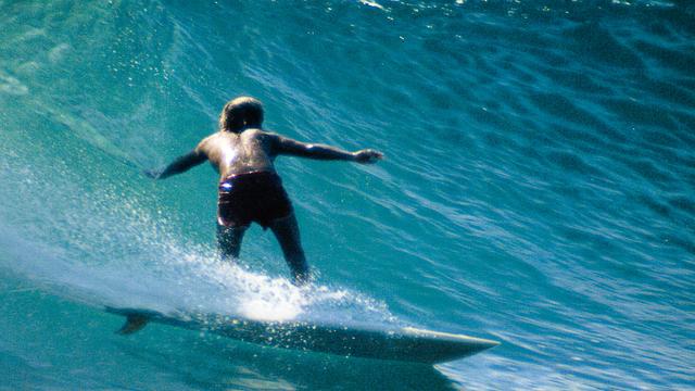 Peter McCabe, Uluwatu, 1976. Photo: Jeff Divine