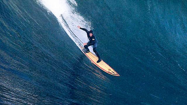 Peter Mel, Maverick's, 1998. Photo: Patrick Trefz