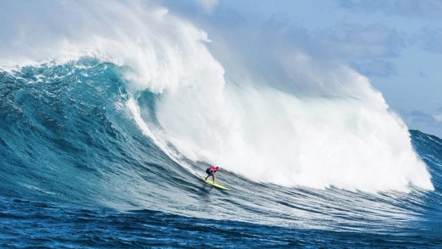 Keala Kennelly, Jaws, 2018. Photo: Cestari/WSL
