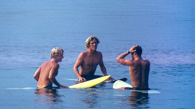 (L to R) Skip Frye, Dale Dobson, Mark Martinson, Baja, 1968. Photo: Brad Barrett