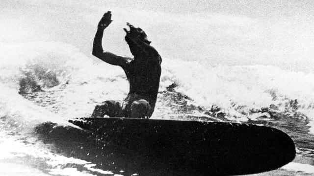 Ted Spencer, Noosa, 1968. Photo: Alby Falzon