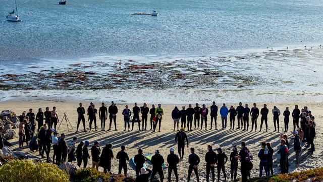 Sion Milosky memorial at Mavericks, 2011