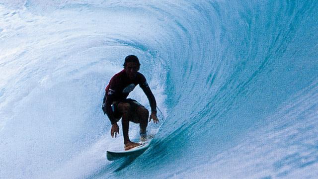 Rob Machado, 1996 Pipeline Masters. Photo: Bill Morris