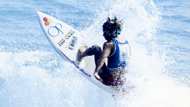 Tom Curren, 1983 Op Pro. Photo: Flame/A-Frame