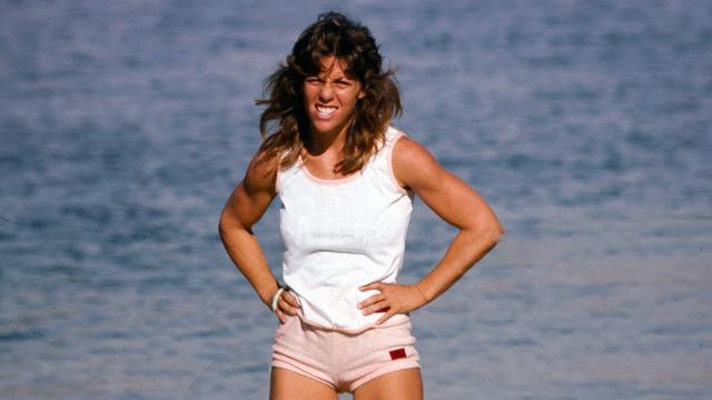 Laura Blears on ABC's "Superstars," in 1977