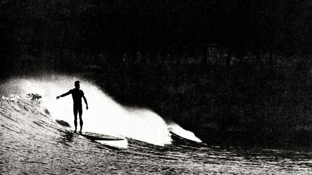 Hoppy Swartz, Santa Cruz, 1940, from California Surfriders. Photo: Doc Ball