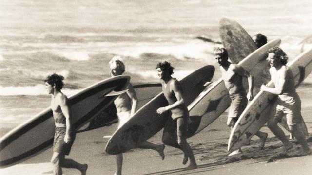 Wayne Parkes, 3rd from left, 1969 New Zealand Nationals. Photo: Geoff Logan