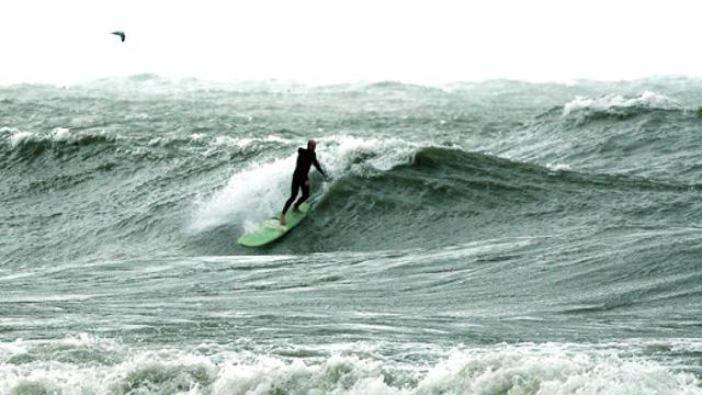 Onshore wind condition in Lake Ontario, 2011