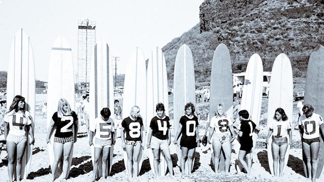 Women's finalists. Photo: Ron Church