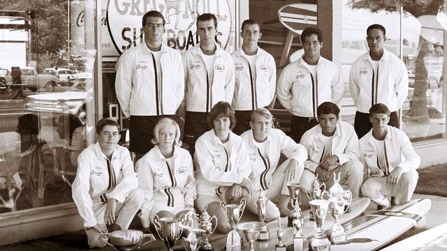 Greg Noll team, 1966. Photo: Val Valentine