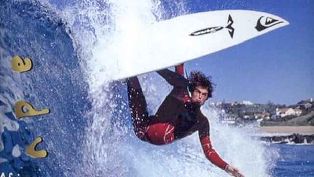 1995 Surfing magazine cover shot by Chris Van Lennep