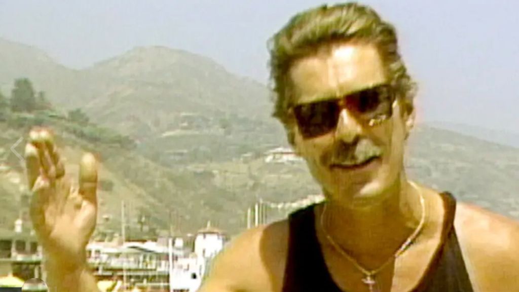 Mike Hynson at malibu in 1986