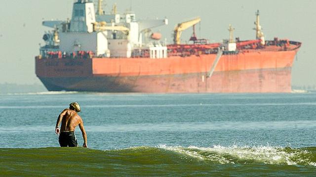 John Benson, Galvenston Bay, 2004. Photo: Eric Schlegal