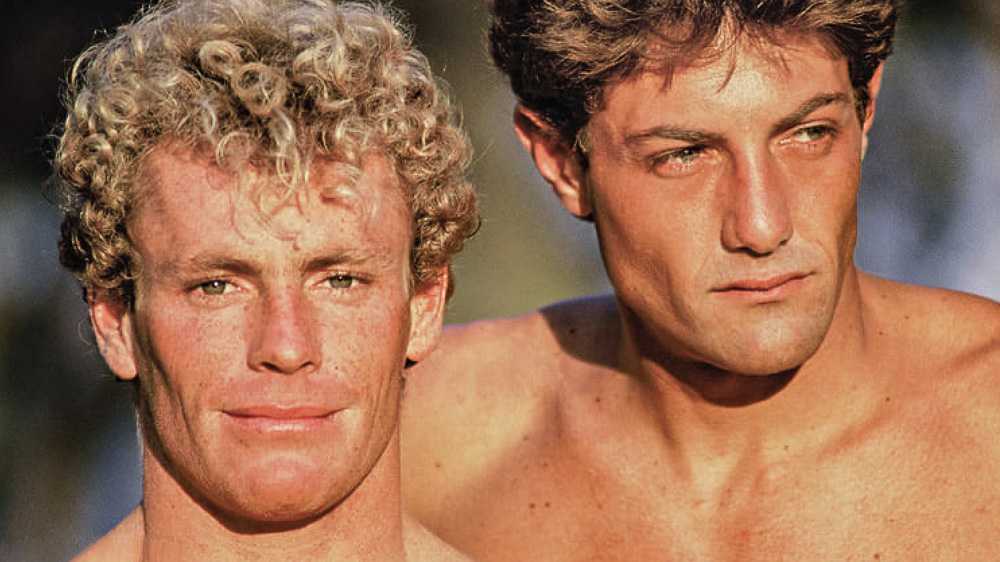world champion surfers tom carroll and shaun tomson