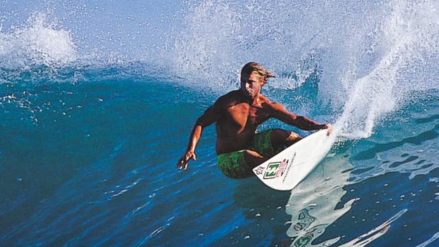 Mark Occhilupo, Indonesia, 2000. Photo: Tom Servais