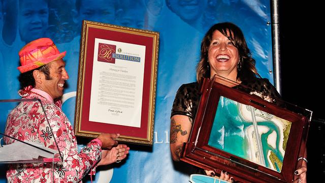 Fernando Aguerre and Shaney Jo Darden, 2011 SIMA Liquid Nation Ball