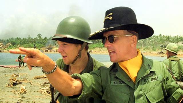 "You either surf or fight!" Robert Duvall as Col. Kilgore in "Apocalpse Now"