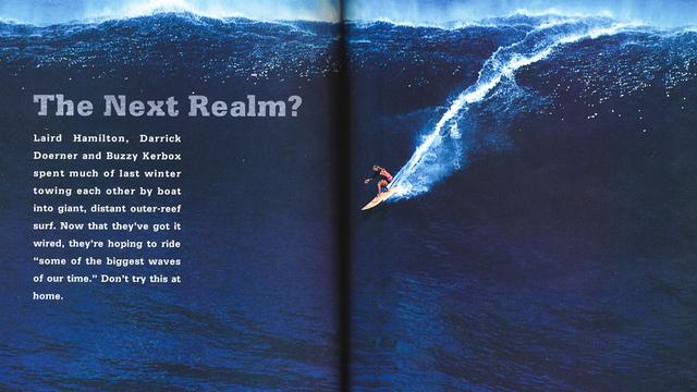 "The Next Realm," by Bruce Jenkins, SURFER, 1993