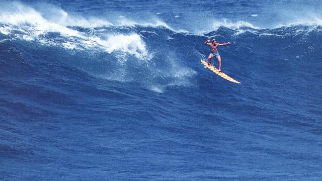 Laird Hamilton, Jaws, 1993. Photo: Eric Aeder